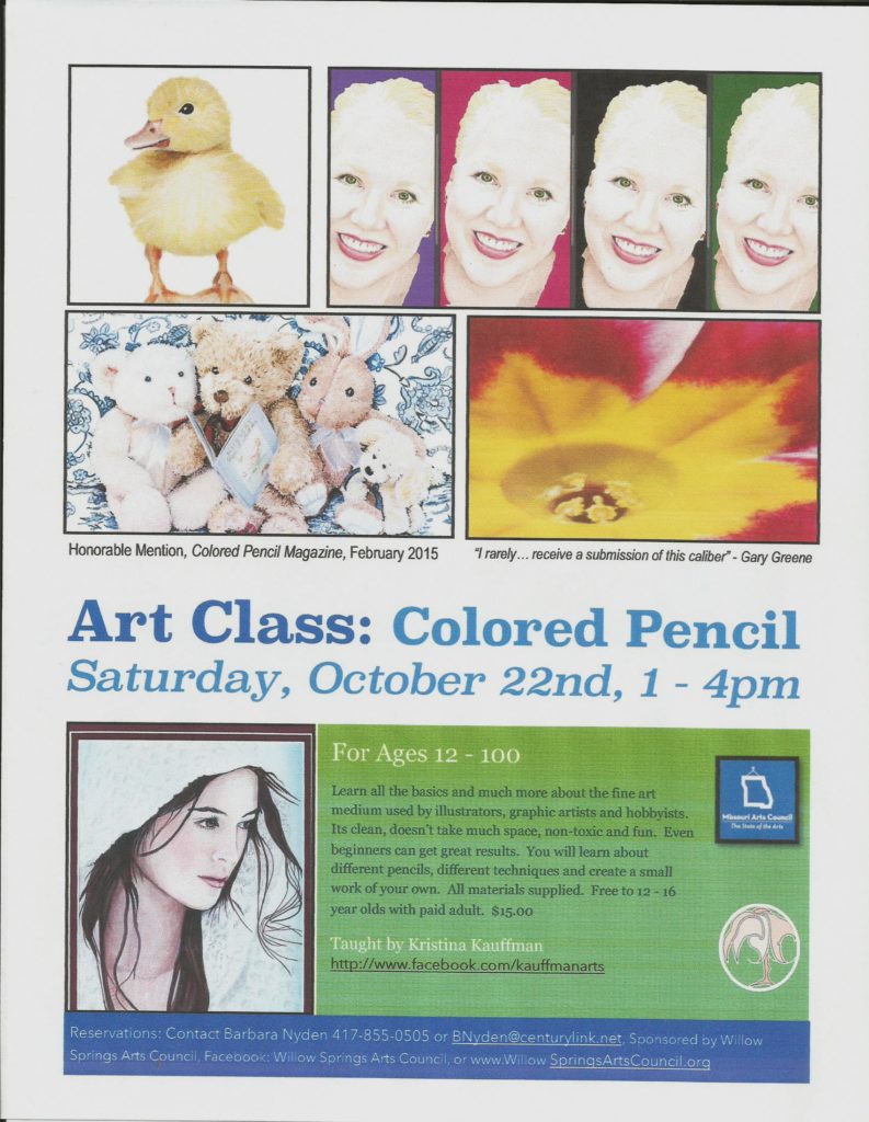 Colored Pencil Class 2016