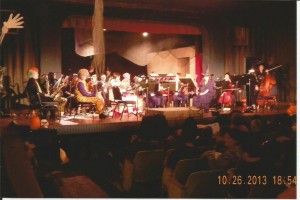 Orchestra in costume